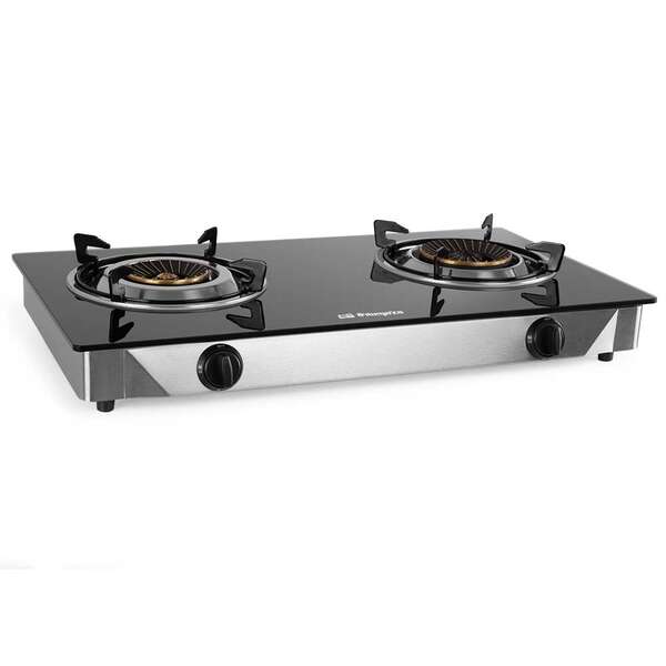 Fogão a gás Orbegozo FO 2720 Elegance - Ignição Piezoelétrica - Queimadores Triple Crown - Segurança Ffd - Design Resistente e E