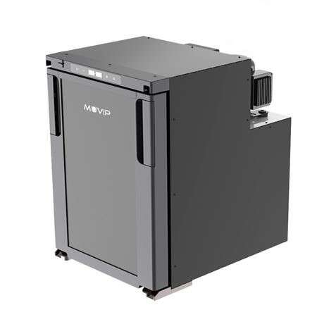 Geladeira Fixa Muvip com Compressor LG 50L 60W - Conexão 12/24V - Abertura Frontal - Proteção da Bateria - Luz LED - Temperatura