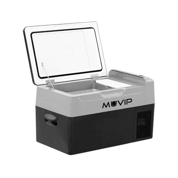 Geladeira Compressor Portátil Muvip 20 Litros 50W - Alças de Transporte - Compressor Silencioso - Cor Preta