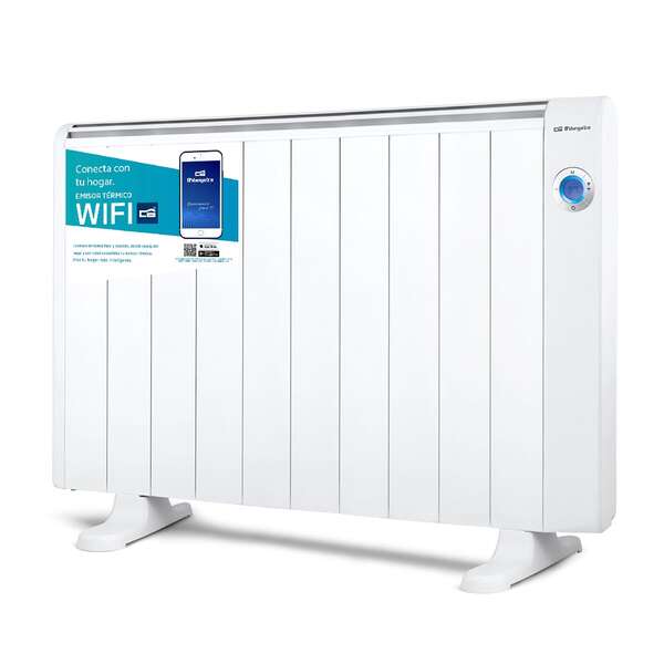 Orbegozo RRW-1800 RealWarm Elements Wifi Thermal Emitter - Controle de voz com Google Assistant e Alexa - Programação diária e s