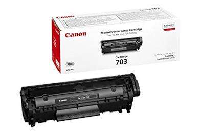 Toner original preto Canon 703 - 7616A005