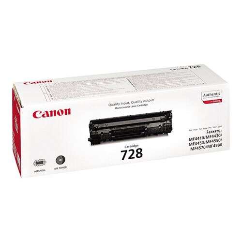 Toner original preto Canon 728 - 3500B002