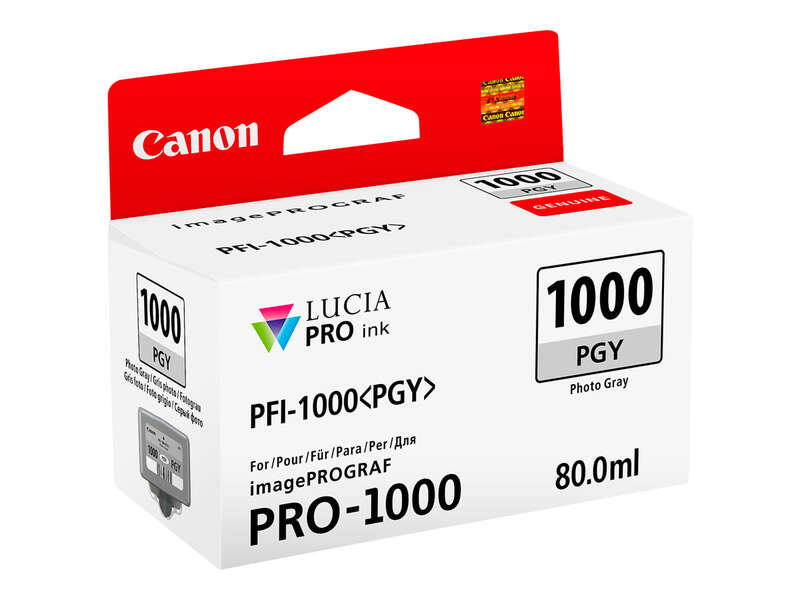 Tinteiro original Canon PFI1000 Gray Photo - PFI1000PGY/0553C001