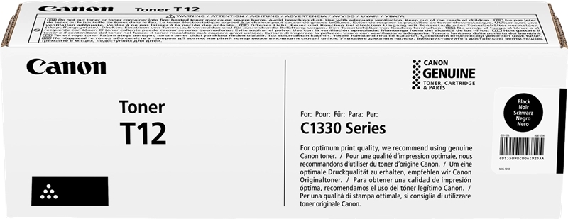 Toner original Canon T12 preto - 5098C006
