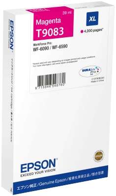 Tinteiro original Epson T9083 Magenta - C13T908340