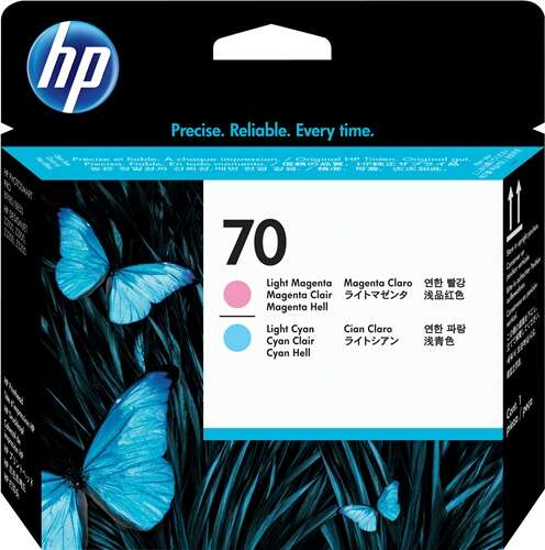 Cabeça de impressão original HP 70 Cyan Light/Magenta Light - C9405A