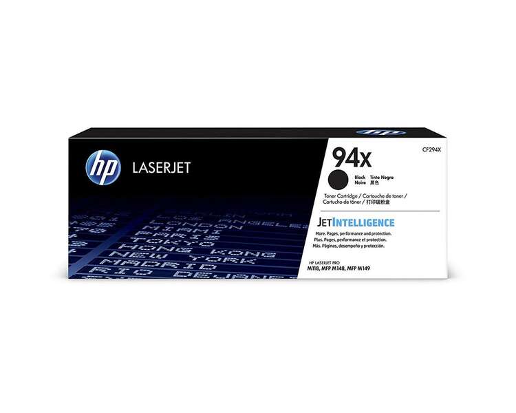 Toner original preto HP CF294X - 94X