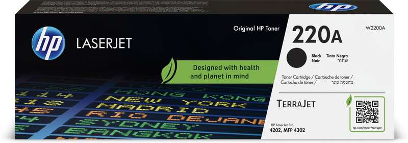 Toner original preto HP W2200A - 220A