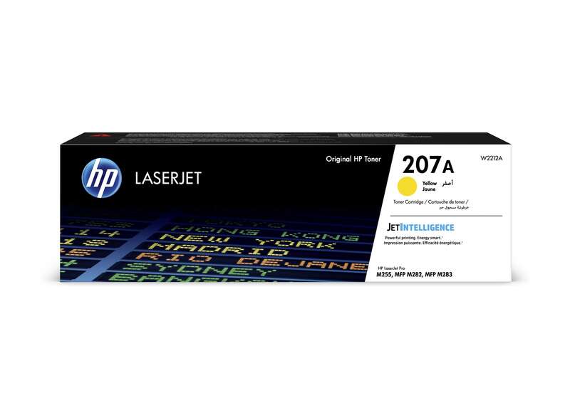 Toner original amarelo HP W2212A - 207A