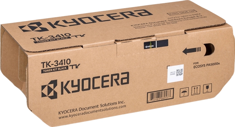 Toner original preto Kyocera TK3410 - 1T0C0X0NL0