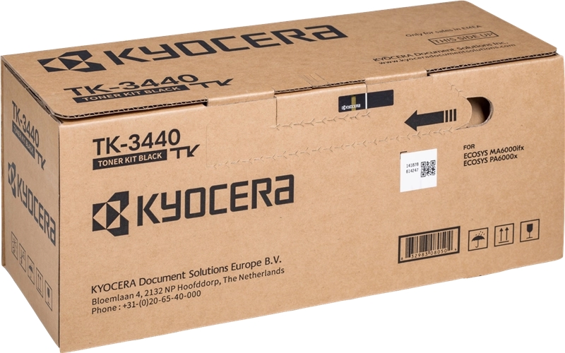 Toner original preto Kyocera TK3440 - 1T0C0T0NL0