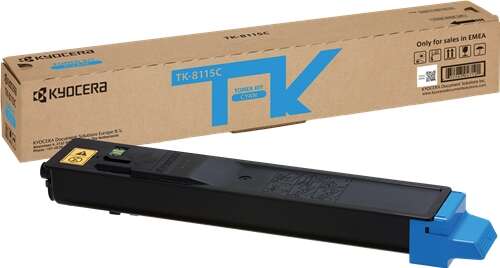 Toner original Kyocera TK8115 ciano - 1T02P3CNL0/TK8115C
