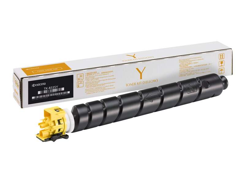 Toner original amarelo Kyocera TK8335 - 1T02RLANL0/1T02RLANL1/TK8335Y