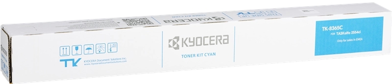Toner original Kyocera TK8365 ciano - 1T02YPCNL0/TK8365C