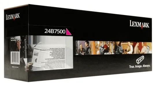 Toner original Lexmark 24B7500 magenta - 24B7500