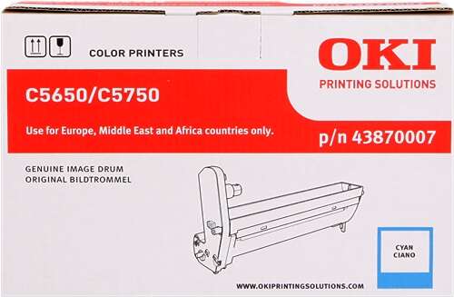 Tambor original OKI C5650/C5750 ciano - 43870007 (tambor)