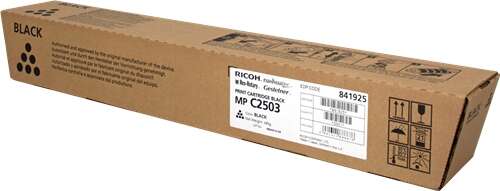 Ricoh Aficio MP-C2503SP/MP-C2003SP/MP-C2004SP/MP-C2504SP Toner preto original - 841925/841918