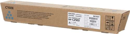 Ricoh Aficio MP-C2503SP/MP-C2003SP/MP-C2011SP Toner Original Ciano - 841931