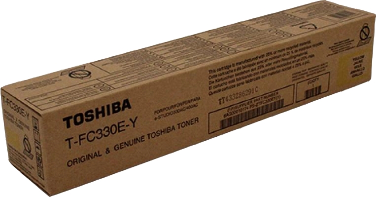 Toshiba T-FC330Y Toner amarelo original - 6AG00009143