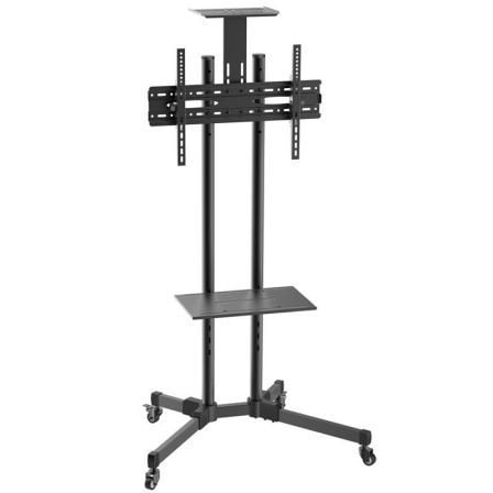 Suporte de chão inclinável Aisens FT70TE-035 com rodas para TVs de 37 a 70 polegadas/até 50 kg
