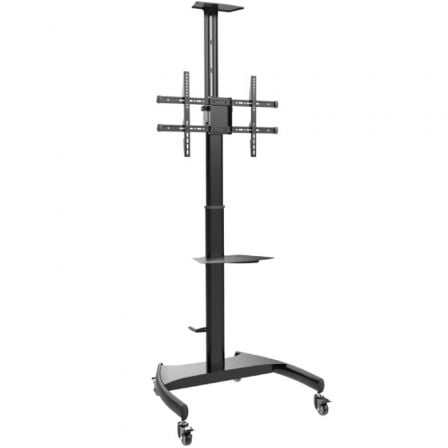Suporte de chão giratório/inclinável Aisens FT70TE-169 com rodas e manivela para TVs de 37 a 70 polegadas/até 50 kg