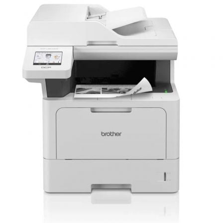 Impressora multifuncional a laser Brother DCP-L5510DW WiFi/Duplex/Monocromática branca