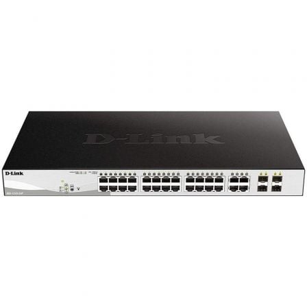 Switch Gerenciável D-Link DGS-1210-24P 24 Portas/ RJ-45 10/100/1000/ PoE/ SFP