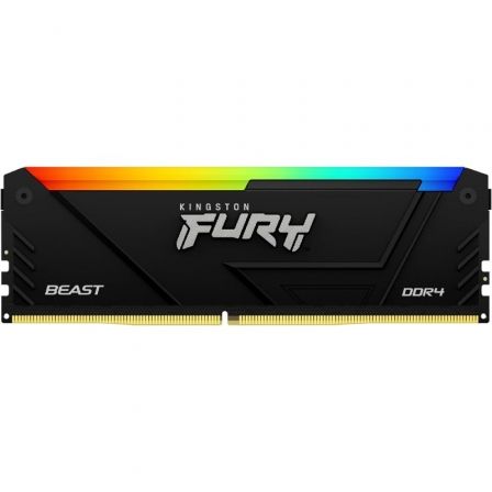 Kingston FURY Beast RGB 16 GB/ DDR4/ 3200 MHz/ 1,35 V/ CL16/ Memória RAM DIMM
