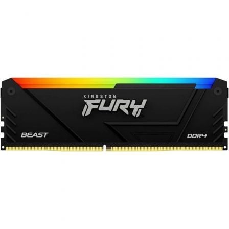 Kingston FURY Beast RGB 8GB/ DDR4/ 3200MHz/ 1,35V/ CL16/ Memória RAM DIMM