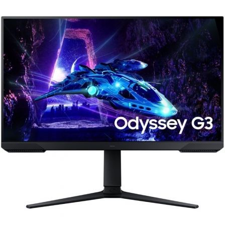 Monitor Gamer Samsung Odyssey G3 S24DG304EU/ 24"/ Full HD/ 1ms/ 180Hz/ VA/ Altura ajustável/ Preto