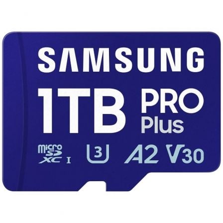 Cartão de memória Samsung PRO Plus 2024 1 TB microSD XC/ Classe 10/ 180 MBs