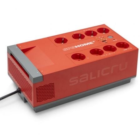 UPS de linha interativa Salicru SPS 1000+/ 1000VA-600W/ 8 saídas/ Formato rack