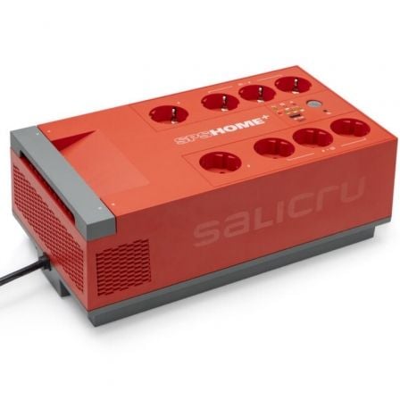 UPS de linha interativa Salicru SPS 850+/ 850VA-480W/ 8 saídas/ Formato rack