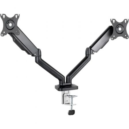 TooQ DB5132TNR-B Suporte de mesa para monitor duplo/giratório/inclinável/até 9 kg