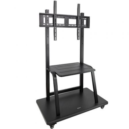 TooQ FS20101M-B Suporte de chão ajustável com rodas para TVs de 37 a 100 polegadas/até 150 kg