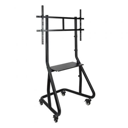 Suporte de chão TooQ FS20200M-B com rodas para TVs de 60 a 105"/até 100 kg