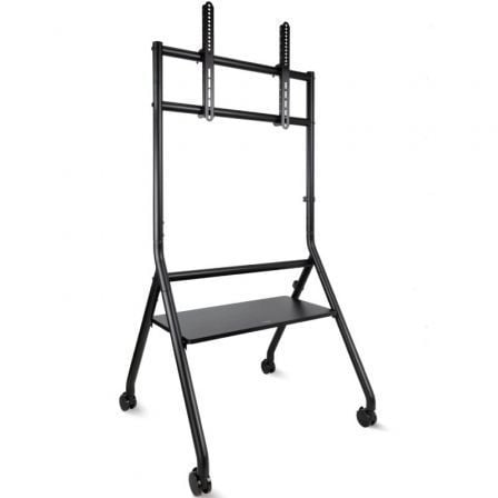 Suporte de nivelamento de piso TooQ iDREAMS FS20206M-B com rodas para TVs de 37 a 86 polegadas/até 80 kg