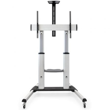 TooQ FS20300M-B Suporte de chão ajustável/inclinável com rodas para TVs de 60 a 100 polegadas/até 100 kg