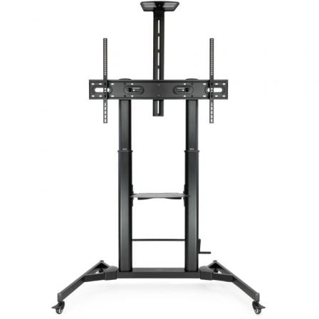 Tooq FS20400HM-B Suporte de chão ajustável/inclinável com rodas para TVs de 60 a 100 polegadas/até 100 kg