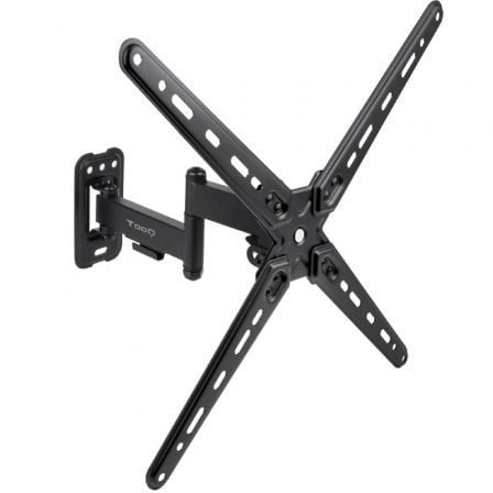 TooQ LP1356TN-B Suporte de parede extensível/giratório/inclinável para TVs de 13 a 55 polegadas/até 25 kg