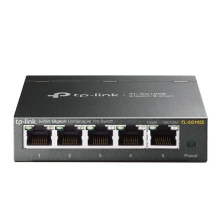 Switch Inteligente Easy TP-Link TL-SG105E 5 Portas/RJ-45 10/100/1000