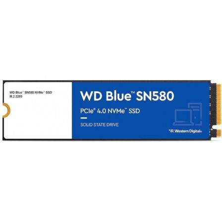 Western Digital WD Blue SN580 2 TB/ M.2 2280 PCIe/ Disco SSD de capacidade total
