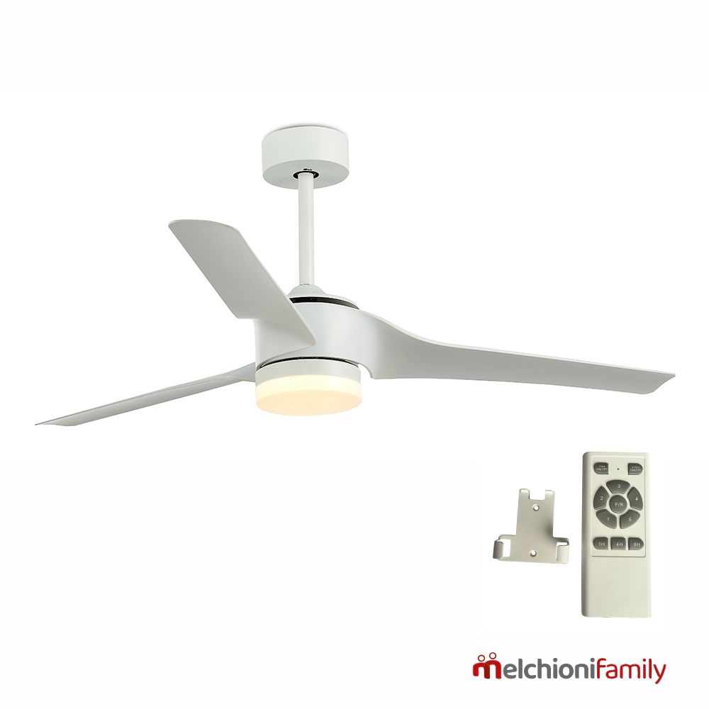 Ventoinha de Teto C/ Iluminação LED 45W 132cm C/ Comando