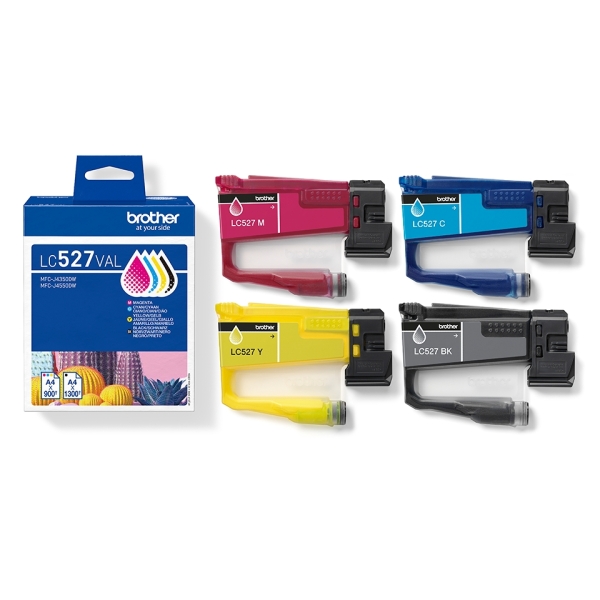 Brother LC527 Pack de 4 Tinteiros Originais LC527VAL