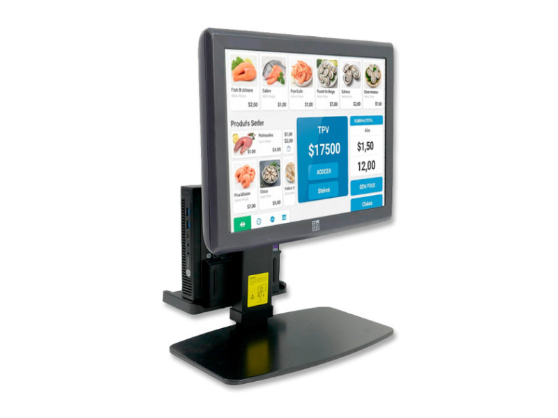 HP EliteDesk 600 G2 Mini Kit POS, i5-6400T, RAM 8GB, SSD 240GB + Monitor Touch 15"