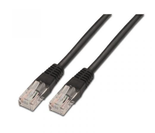 Cabo de Rede RJ45 UTP Aisens A135-0259 Cat.6/ 2m/ Preto