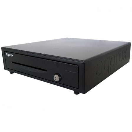 Gaveta de dinheiro Aprox appCASH01/ Manual e Automático/ Preto